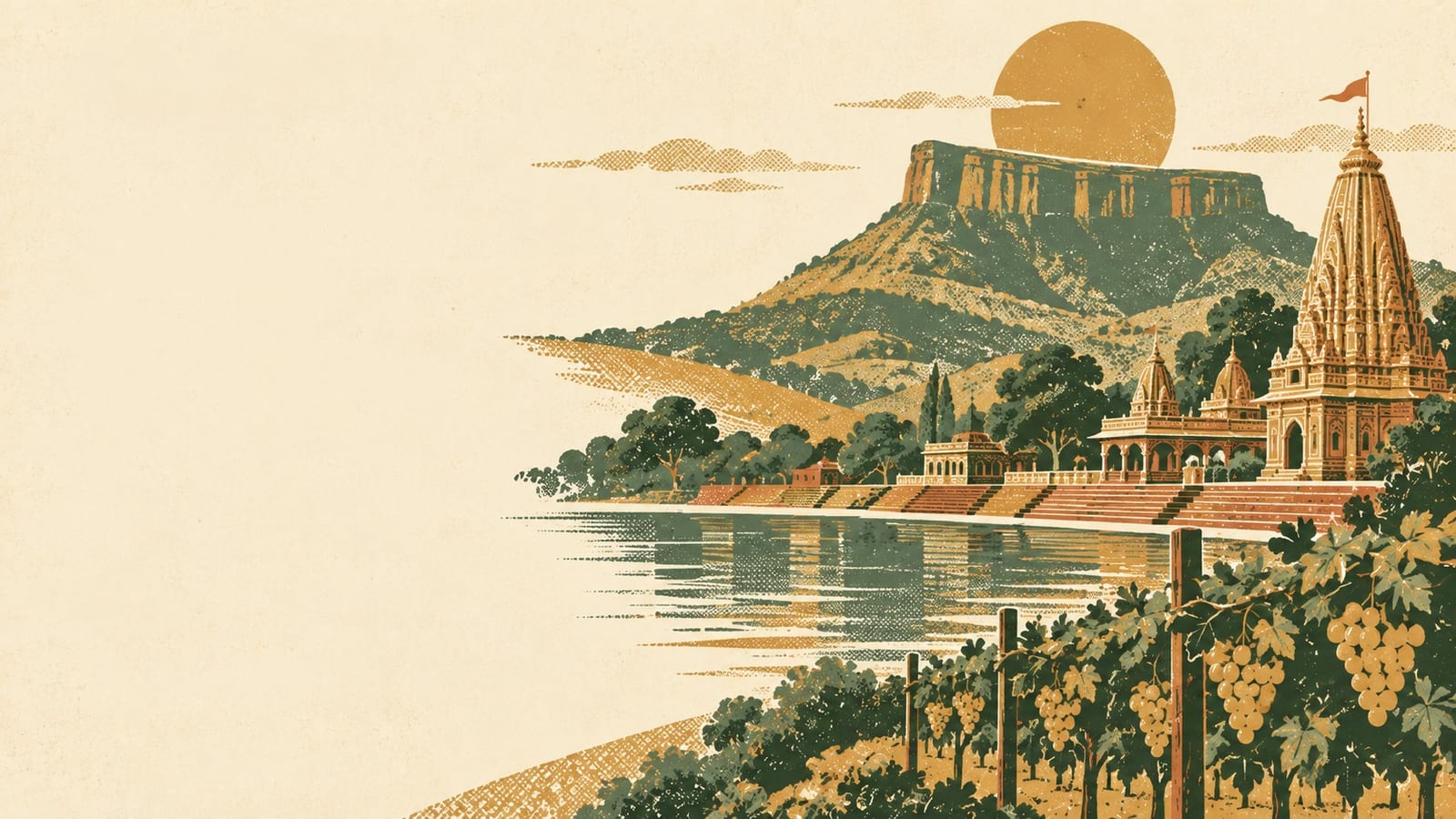 Temples, forts and vineyards — all within reach